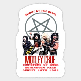 Motley Crue Moments Sticker